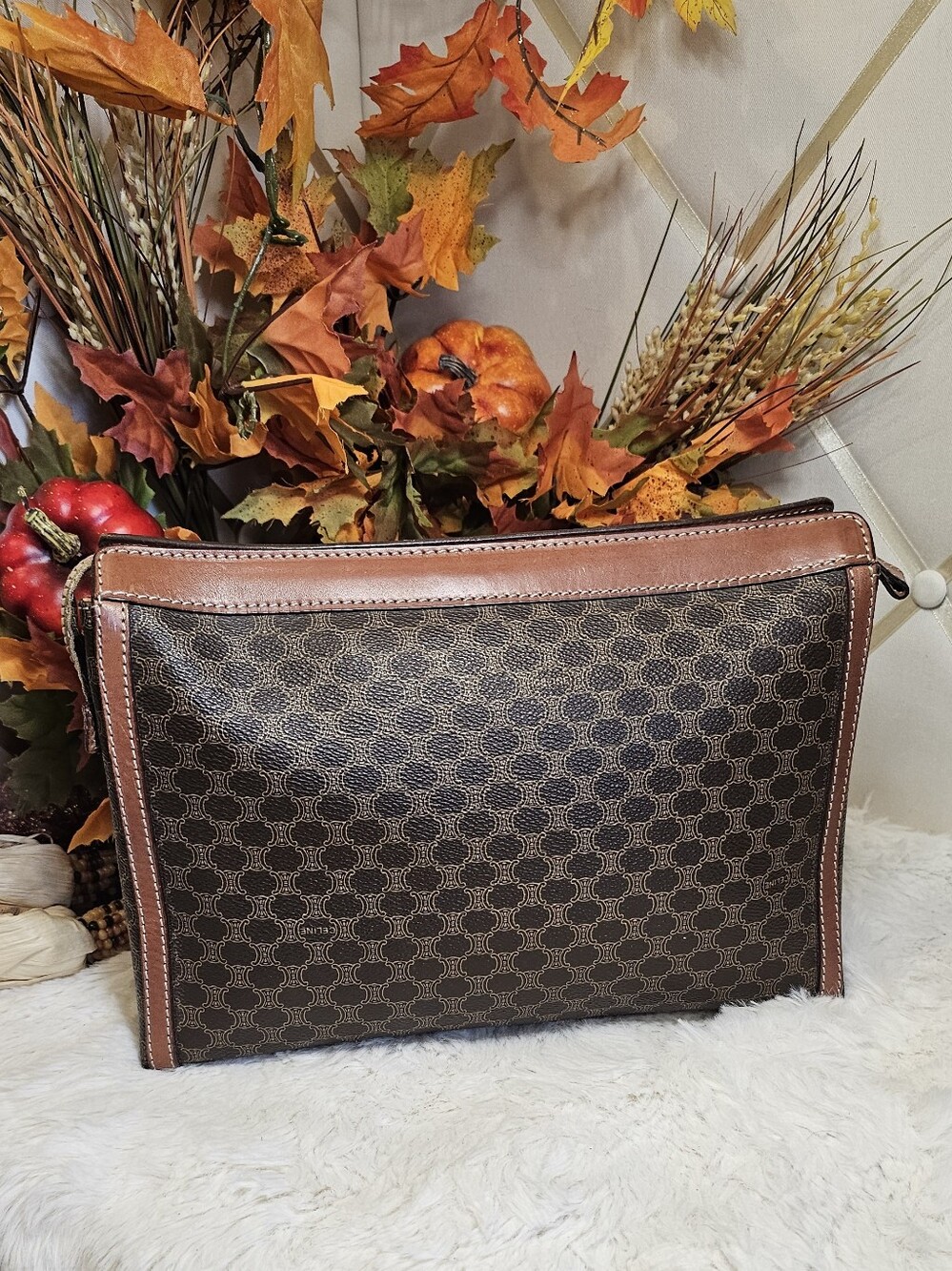 Celine Macadam Clutch Bag - Picture 2 of 11